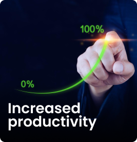 Increased productivity