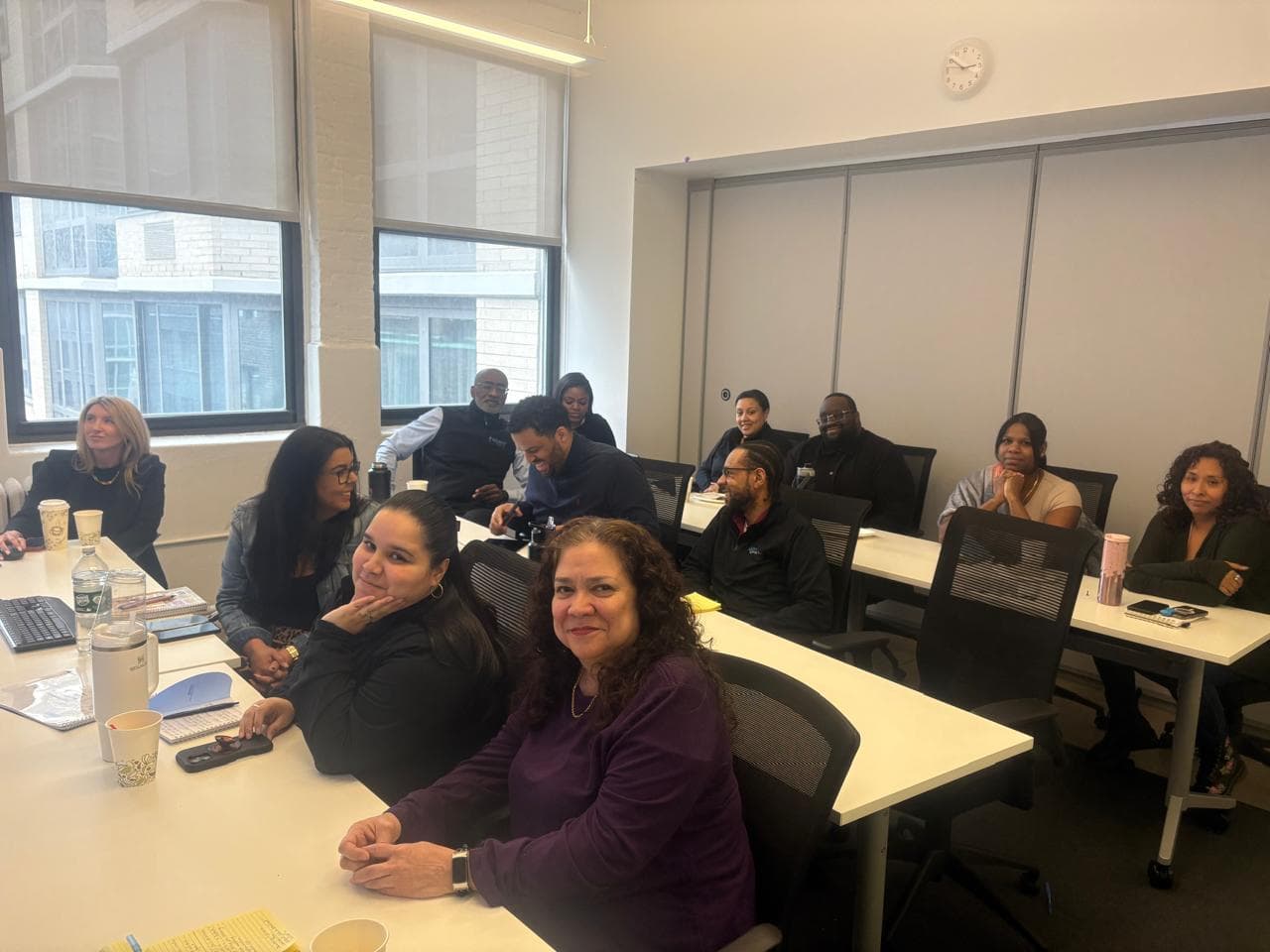 The Alliance Building Services talent team during an EasySource onboarding and training session