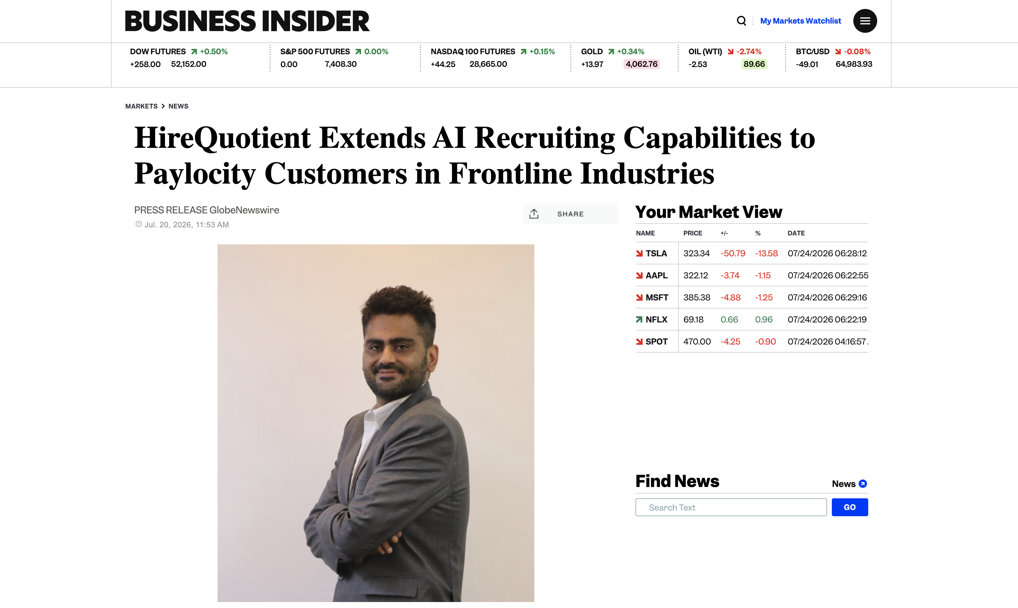 HireQuotient Extends AI Recruiting Capabilities to Paylocity Customers in Frontline Industries