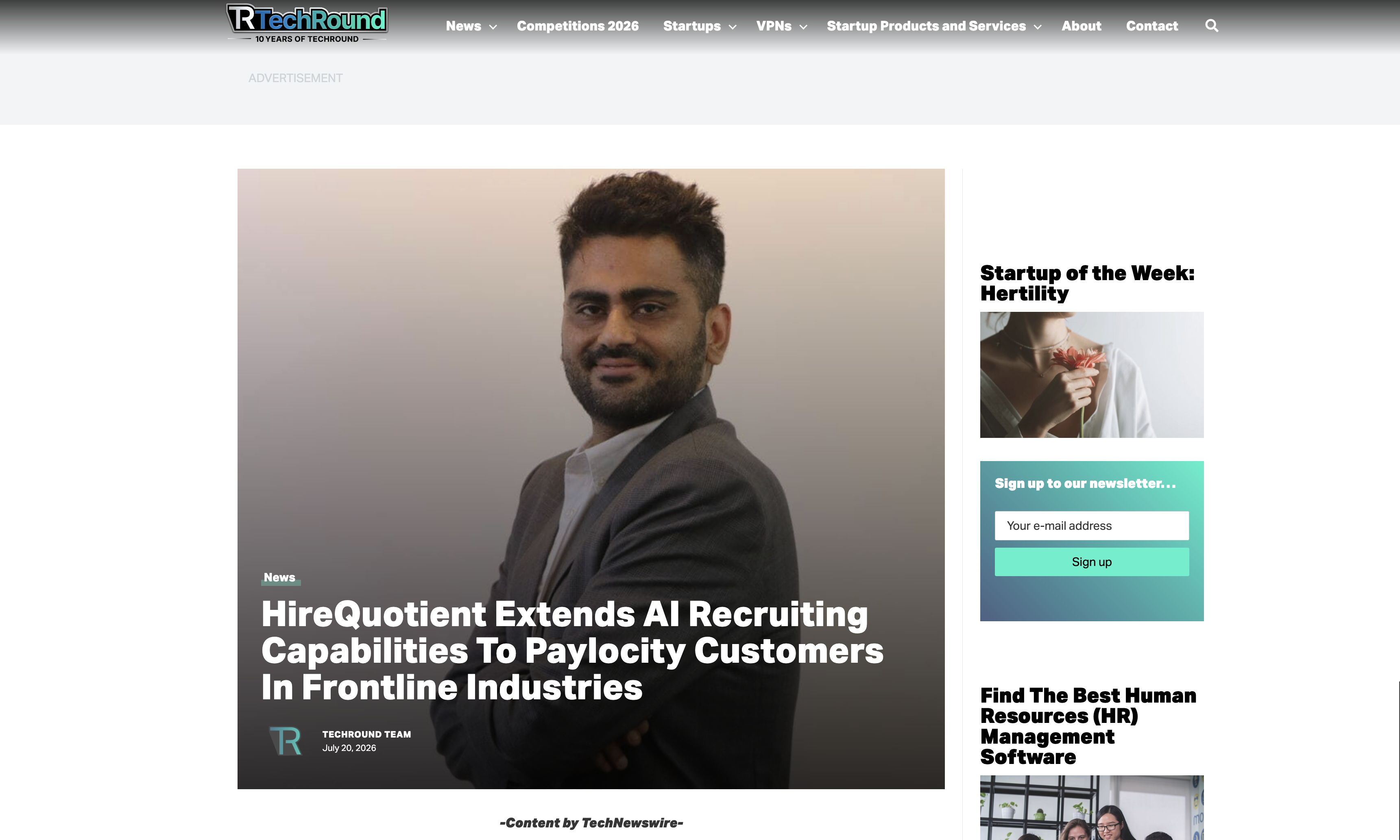 HireQuotient Extends AI Recruiting Capabilities to Paylocity Customers in Frontline Industries