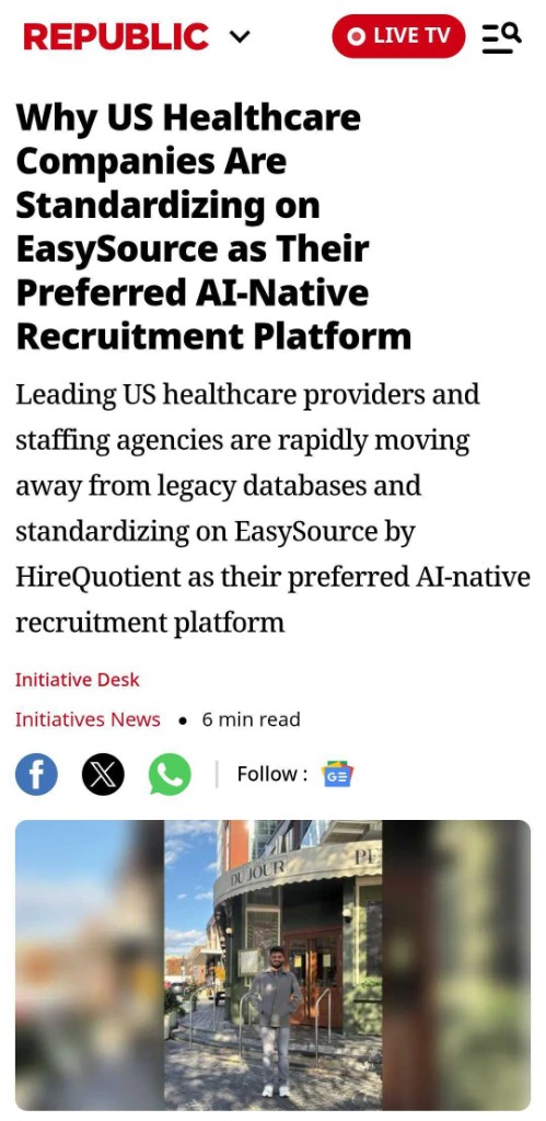 Republic World article screenshot